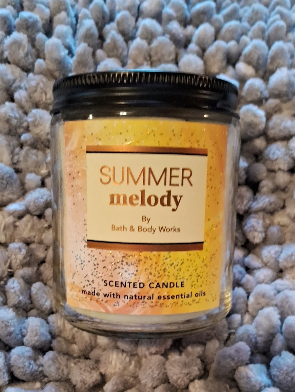 Bath & Body Works Summer Melody Scented Candle - Yellow